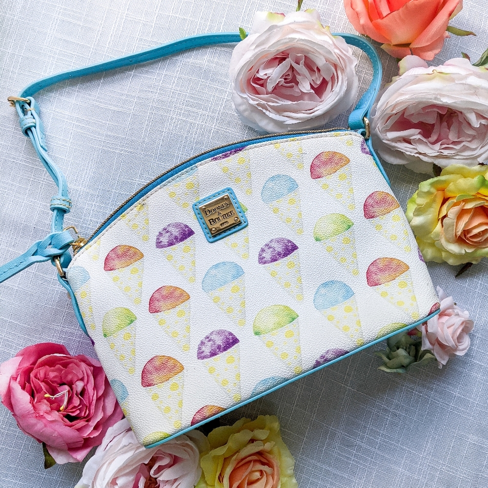Dooney & Bourke Coated Cotton Snow Cone Suki Crossbody